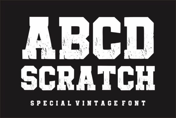 Abcd Scratch Font Review