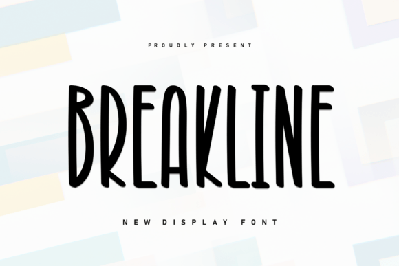 Breakline Font Review