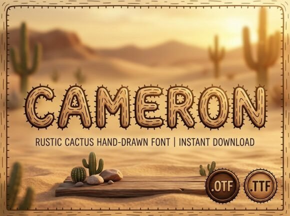 Cameron Font for Creative Makers