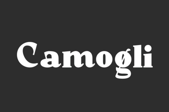 Camogli: A Font for Bold Branding