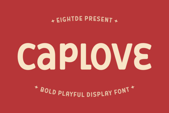 Caplove: A Bold Playful Font for Business