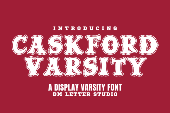 Caskford Varsity Font for Business Branding