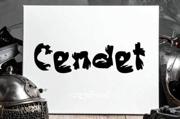 Cendet Font for Creative Projects