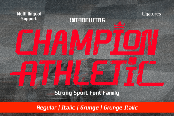 Champion Athletic Font Review