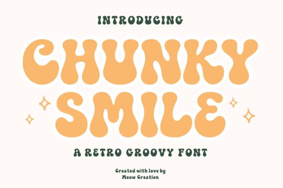Chunky Smile Font for Bold Branding