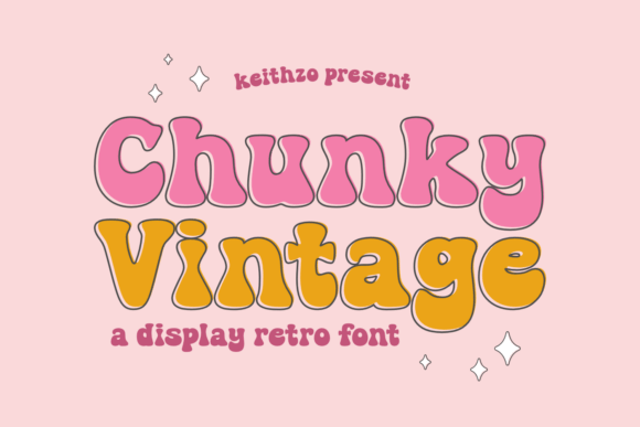 Chunky Vintage Font for Bold Branding