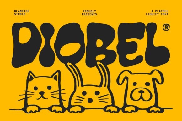 Diobel: A Playful Display Font