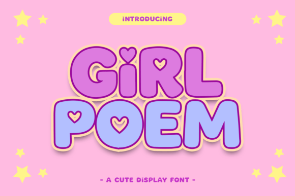 Girl Poem Font for Creative Campaigns