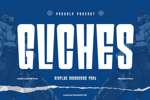 Gliches Font for Bold Branding