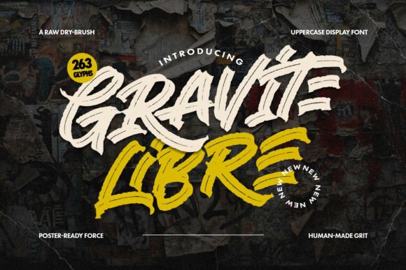 Gravité Libre: A Bold Font for Business