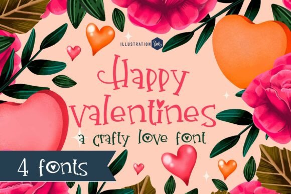 Happy Valentines Font Review