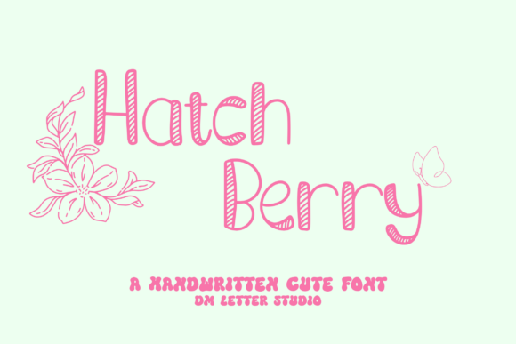 Hatch Berry Font for Creative Campaigns