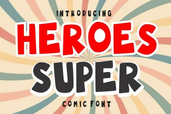 Heroes Super Font for Web Design