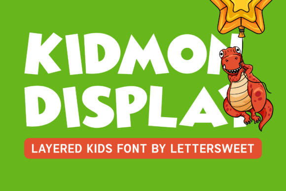 Kidmon Font for Creative Projects
