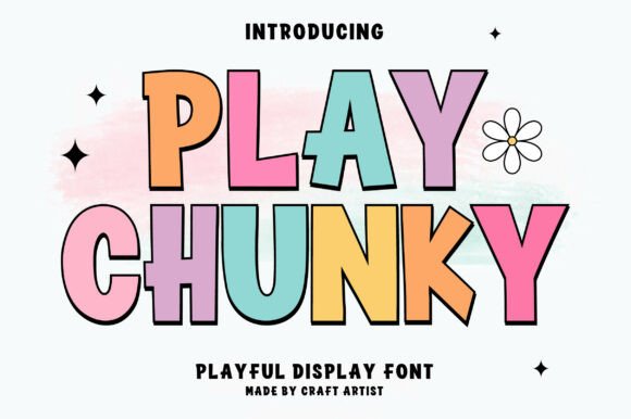 Play Chunky Font for Bold Branding