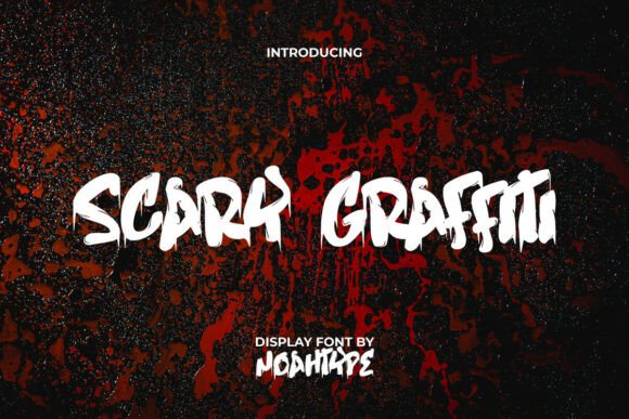 Scary Graffiti Font for Bold Branding