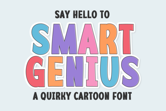 Smart Genius Font for Web Design