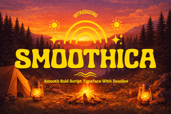 Smoothica Font: Bold & Vintage