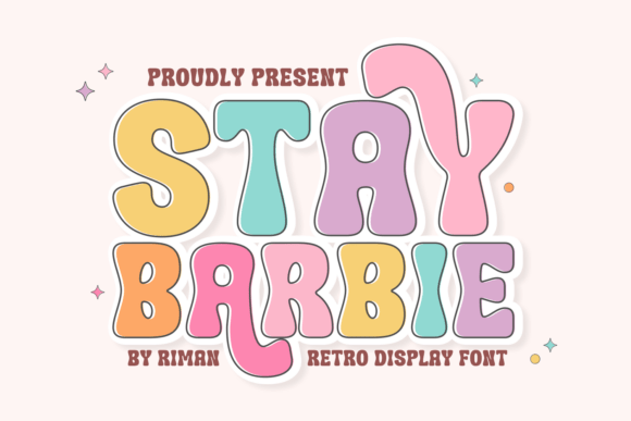 Stay Barbie Font for Bold Web Design