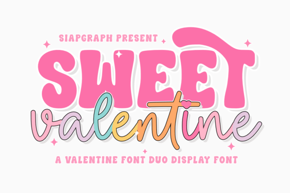 Sweet Valentine Duo Font