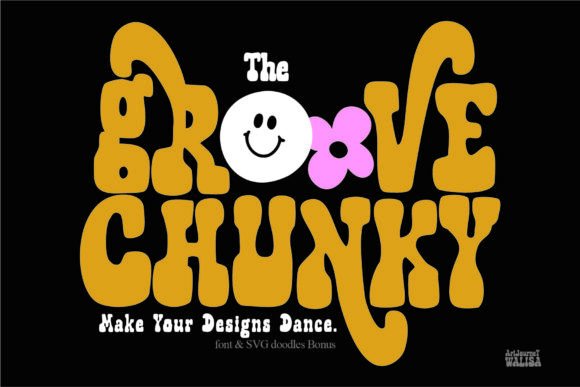 The Groove Chunky Font
